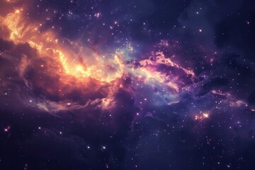 Fototapeta premium Explore the study of horizon stars and their grouped formations using cosmic charts