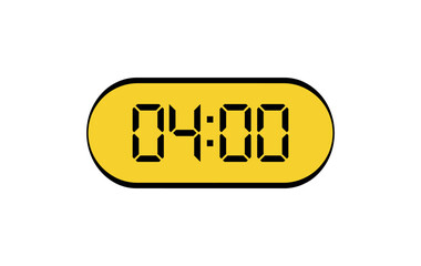 digital clock	