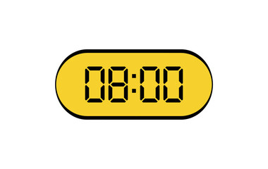 digital clock	