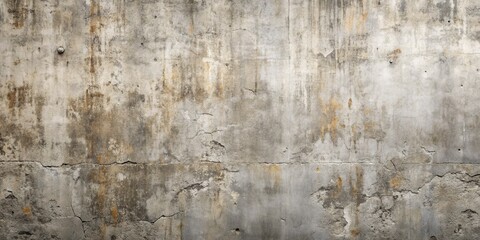 Obraz premium Rustic, high-resolution concrete wall background featuring exposed, rough stone and marble texture in a muted gray color, evoking an industrial, natural, and weathered aesthetic.