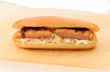 ハムカツサンド