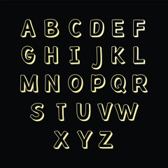 Classic college font. Vintage sport font in american style for football, baseball or basketball logos and t-shirt. Athletic department typeface, varsity style font. Vector