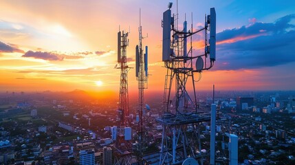 Small Cells: Compact, low-power nodes that enhance network coverage and capacity in small areas, supplementing traditional cell towers to ensure better connectivity.

