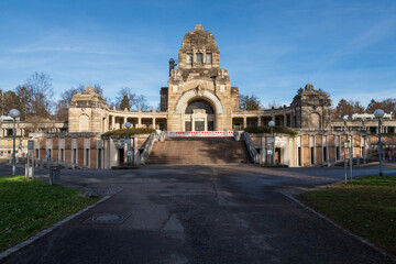 Fototapeta premium Pragfriedhof Cemetery, Stuttgart in Stuttgart-Nord, Baden-Württemberg