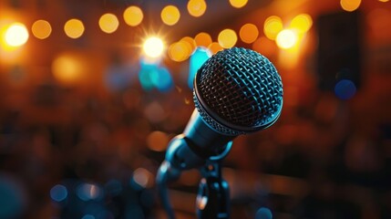 Public speaking events in various settings for corporate or community purposes.