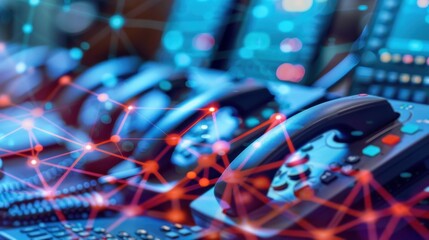 PBX (Private Branch Exchange): A telephone network used inside businesses to handle internal calls and share external lines, enhancing organizational communication and efficiency.
