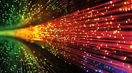 Fototapeta premium Latency: The lag time between sending a data transfer request and the beginning of the actual data transmission, affecting the speed and performance of communication systems. 
