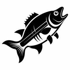 Bass Black silhouette