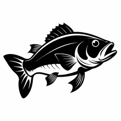 Bass Black silhouette