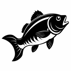 Bass Black silhouette