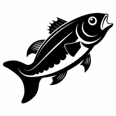 Bass Black silhouette