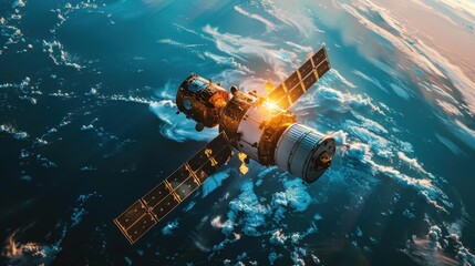 Satellite Communication: A system that uses satellites to send and receive signals, enabling communication and connectivity in remote locations where traditional networks may not reach.
