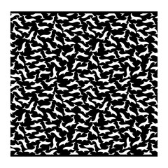 Seamless Fish Pattern Random Vector Background PNG Repeating