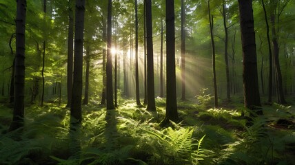 Obraz premium Forest Sanctuary: Protecting Natural Habitats