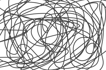 Line Art Black Background Design