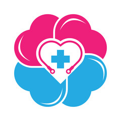 Obraz premium Health logo vector icon design