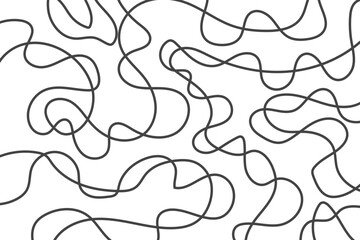 Line Art Black Background Design