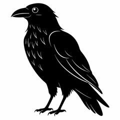 Raven Black silhouette