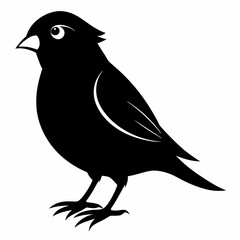 Finchesa Black silhouette