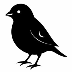 Finchesa Black silhouette