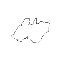 archipelago capital city map icon