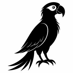 bird, eagle, vector, cartoon, illustration, animal, head, nature, black, wildlife, feather, symbol, tattoo, raven, crow, art, logo, wild, hawk, fly, wings, beak, flying, animals, wing