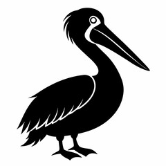 Pelican Black silhouette