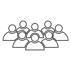 Team Icon, Simple Icon Vector Design, best used for presentation, application, web and banner