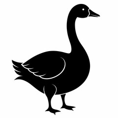 Goose Black silhouette