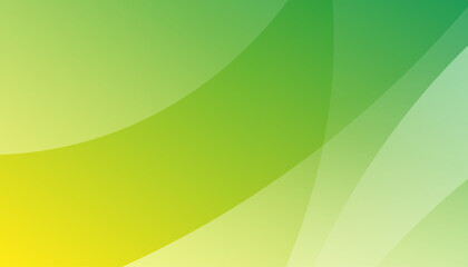 Abstract green wavy background. Dynamic shapes composition. Eps10 vector