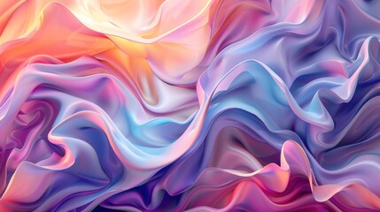 Obraz premium Abstract Swirling Colors