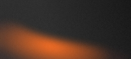 Black orange grainy background noise texture grunge gradient banner header, abstract poster cover backdrop design. grainy frosted background.