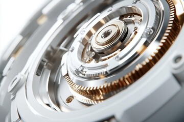 Intricate gears within a robot symbolizing the complexity and precision of modern robotic mechanisms.
