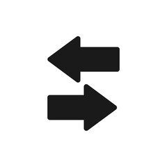 Left and right arrow icon