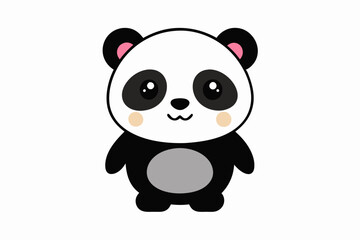 A cute Panda vector illustration