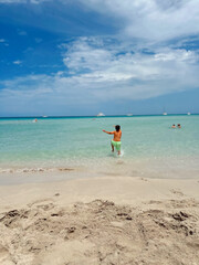 Boy on the beach