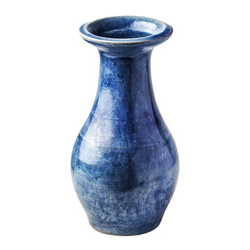 recommend clip art: Blue ceramic decorative vase clip art