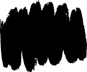 paint brush stoke vector