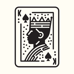 African King Bridge Card