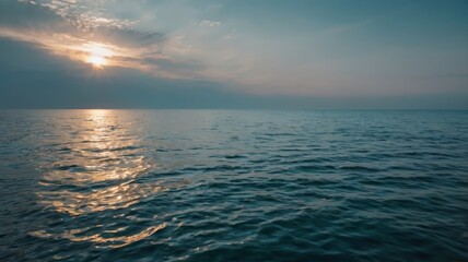 Obraz premium Turquoise waves crash on pristine white sand, framing a vibrant blue ocean under a sun-kissed sky