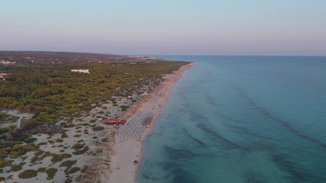 Torre San Giovanni is renowned for its long white beaches of incredible beauty and quality combined with a particularly light blue and transparent sea with shallow waters for very long stretches