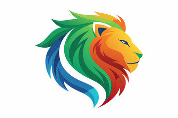 Create a Lion Head Logo from a Side Profile View