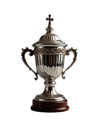Fototapeta premium a cup trophy on white