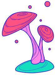 Psychedelic Mushroom