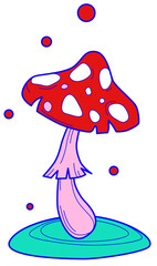 Hippie Mushroom