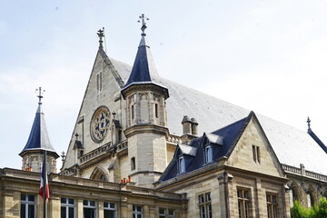 Obraz premium Church of Saint Nicholas of Champs in Paris in France