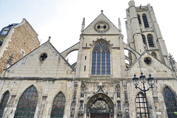 Church of Saint Nicholas of Champs in Paris in France