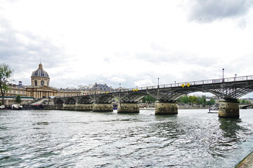 Obraz premium Bridge of the Arts, Paris, France