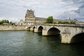 Fototapeta premium Royal bridge in Paris, France