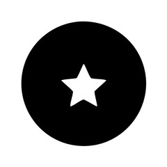 Stars in circle icon vector 